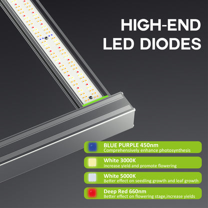 Agricultural lights JJD-STD 720W 6 Bar 4X4FT Full Spectrum