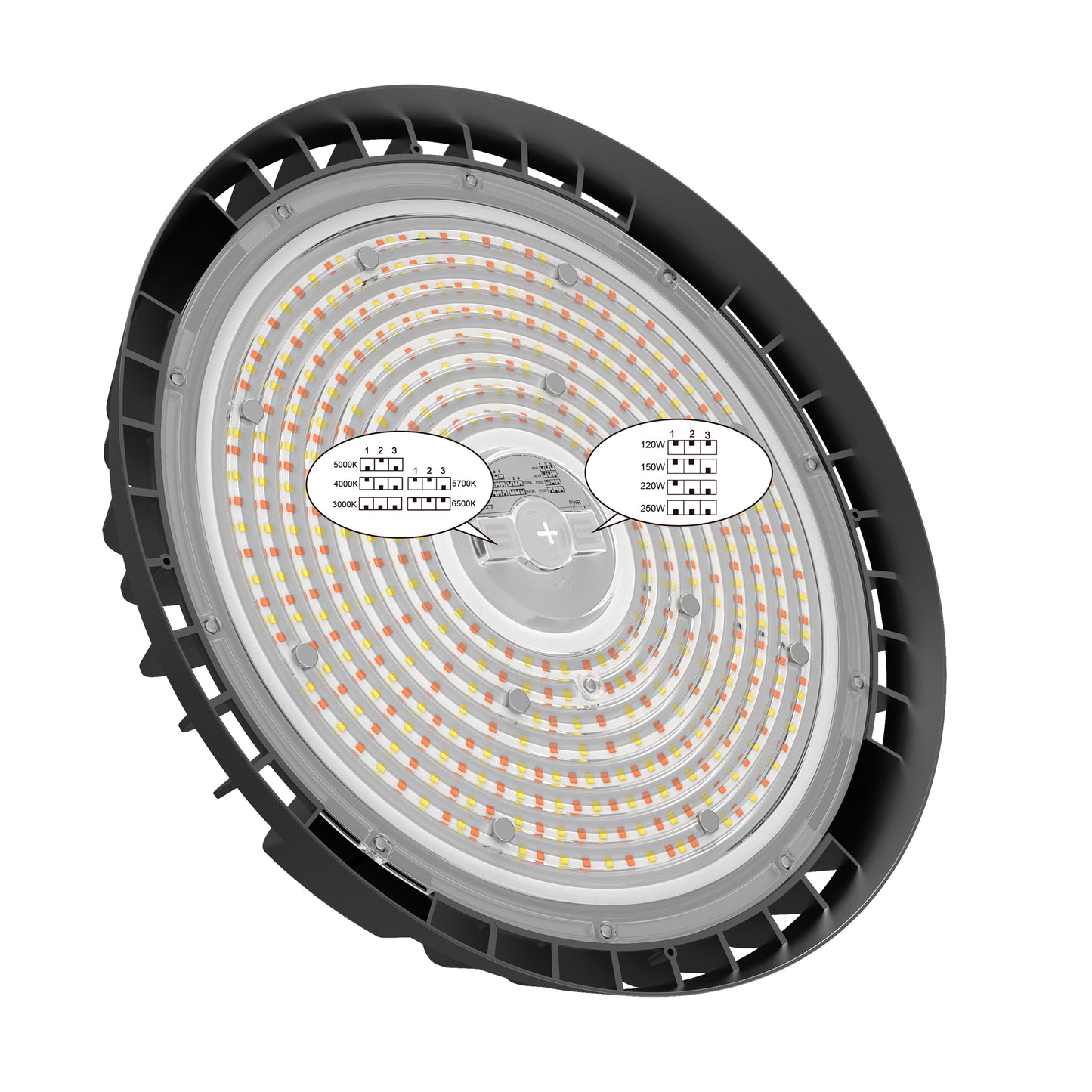 UFO G2  250W 40000lm 4Powers & 5CCTs