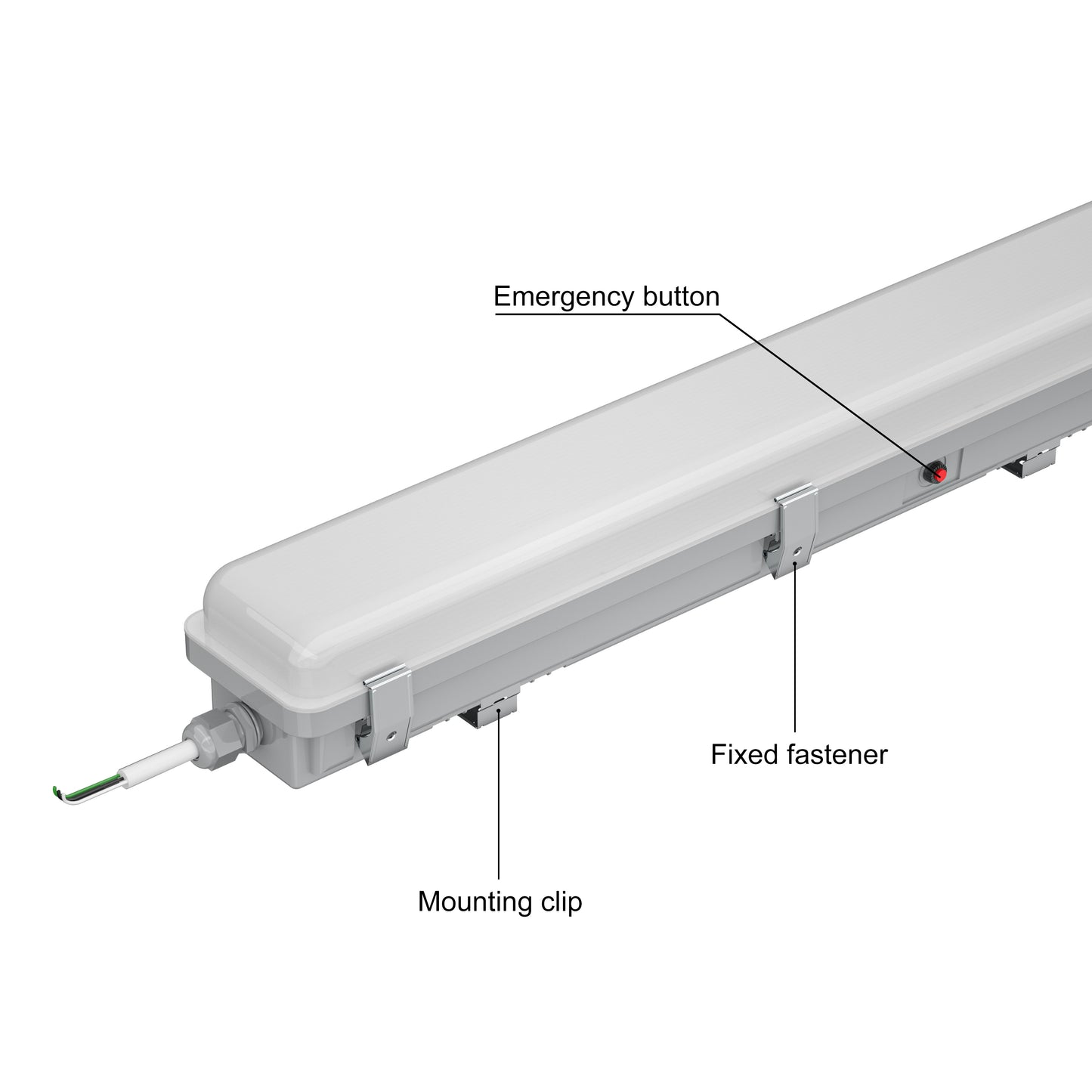 Vapor Tigh G3 4ft 60W 10000lm 5 Powers & 6 CCTs Lowbay & HighBay